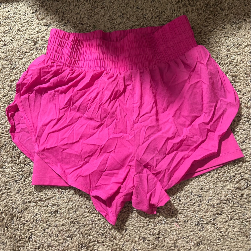Hot Pink all in motion active shorts